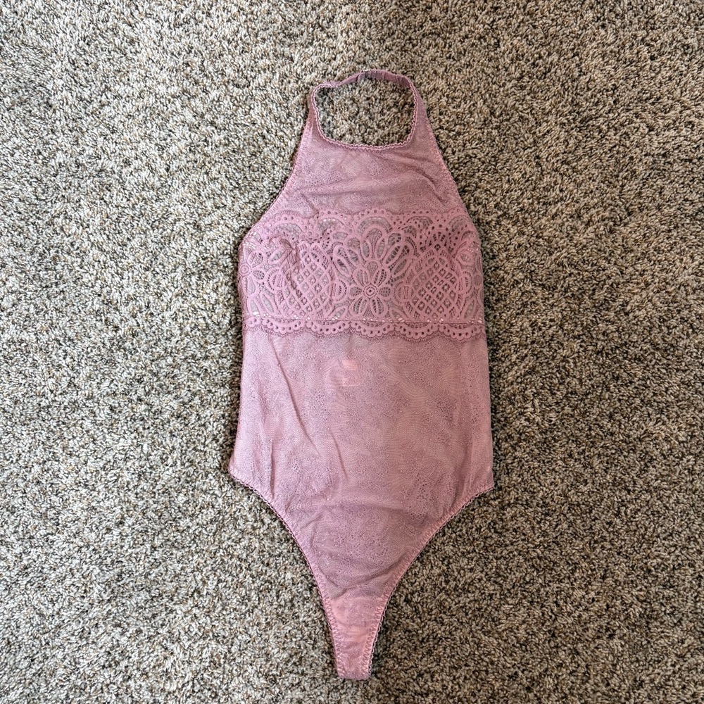 Victoria's Secret Lace Bodysuit - Small